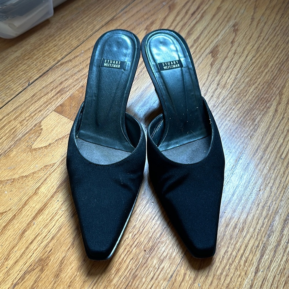Kitten heel, black